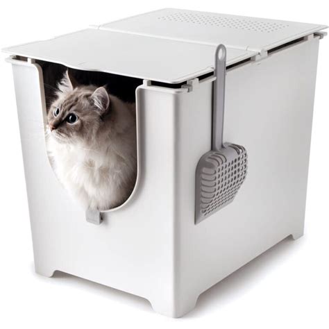 enclosed metal litter box|extra large enclosed litter box.